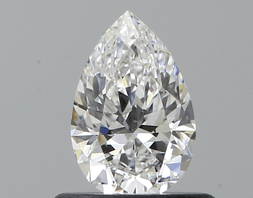 0.5 carat E-IF Natūralus Pear Deimantas (1)