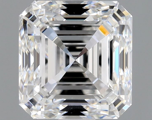 1.31 carat E-VS1 Natūralus Asscher Deimantas (1)