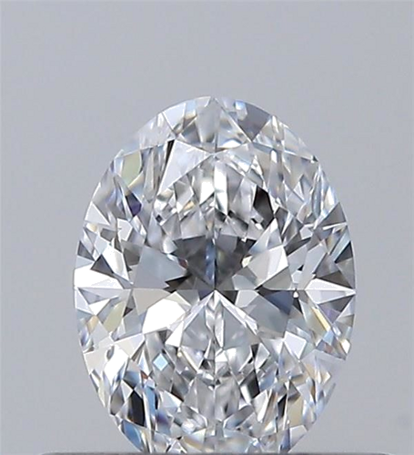 0.4 carat D-VVS1 Natūralus Oval Deimantas (1)