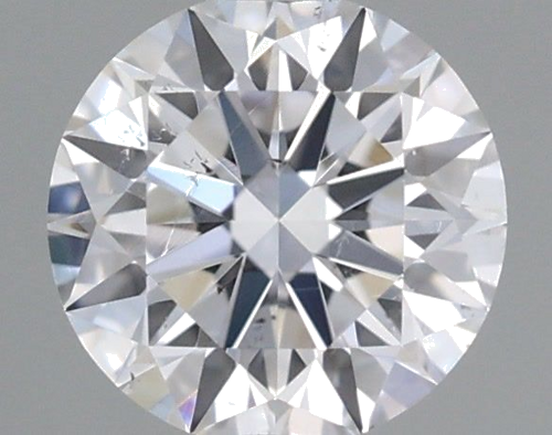 0.42 carat D-SI1 Very Good cut Natūralus Round Deimantas (1)