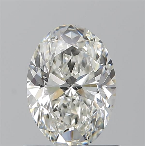 0.92 carat I-SI1 Natūralus Oval Deimantas (1)