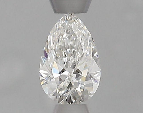 0.34 carat F-VS2 Natūralus Pear Deimantas (1)