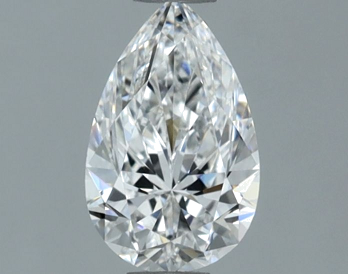 0.6 carat E-IF Natūralus Pear Deimantas (1)