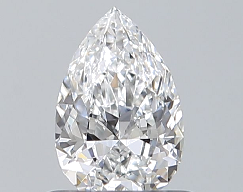 0.51 carat D-VS1 Natūralus Pear Deimantas (1)