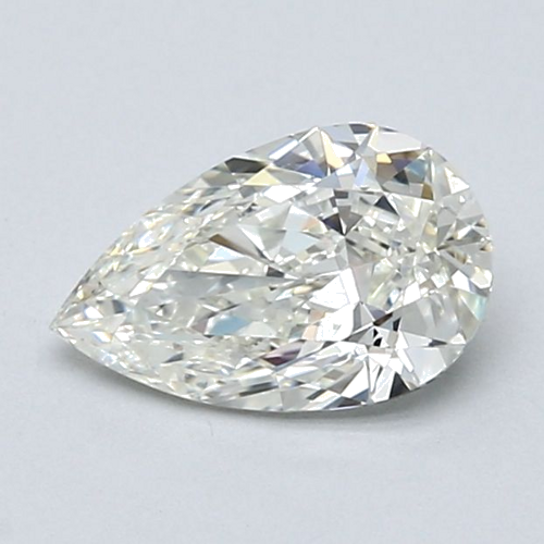 1.01 carat I-VS1 Natūralus Pear Deimantas (1)