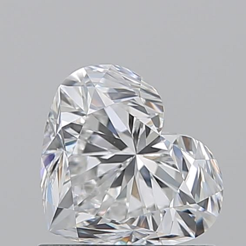 1.02 carat E-VS2 Natūralus Heart Deimantas (1)