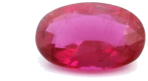 0.52 carat RED Oval Rubinas (1)
