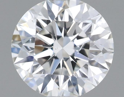 0.39 carat G-SI1 Excellent cut Natūralus Round Deimantas (1)