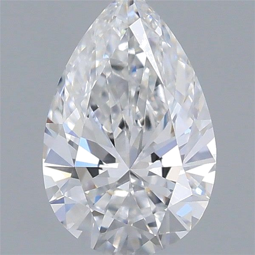0.41 carat D-IF Natūralus Pear Deimantas (1)