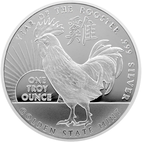 1 oz Year of the Rooster USA silver coin (1)