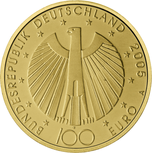 2005 Germany Football World Cup €100 gold coin (2)