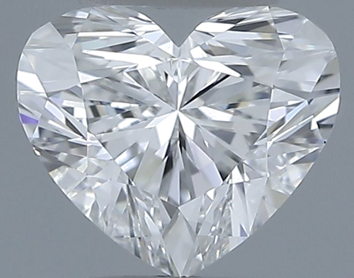 0.51 carat G-IF Natūralus Heart Deimantas (1)