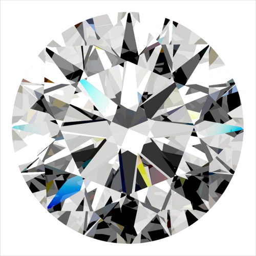 0.31 carat F-VVS2 Excellent cut Natūralus Round Deimantas (1)