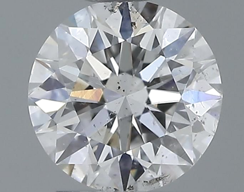0.5 carat E-SI2 Excellent cut Natūralus Round Deimantas (1)