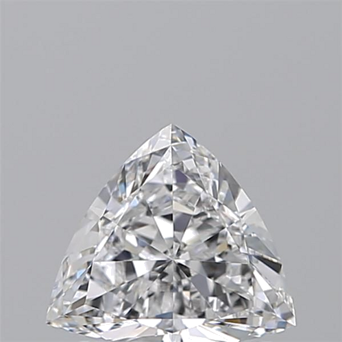 0.8 carat D-VVS2 Natūralus Triangular Deimantas (1)