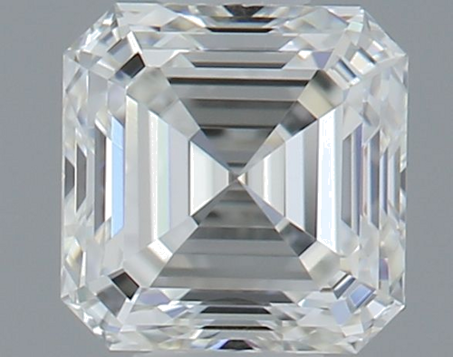 0.5 carat G-VVS1 Natūralus Asscher Deimantas (1)