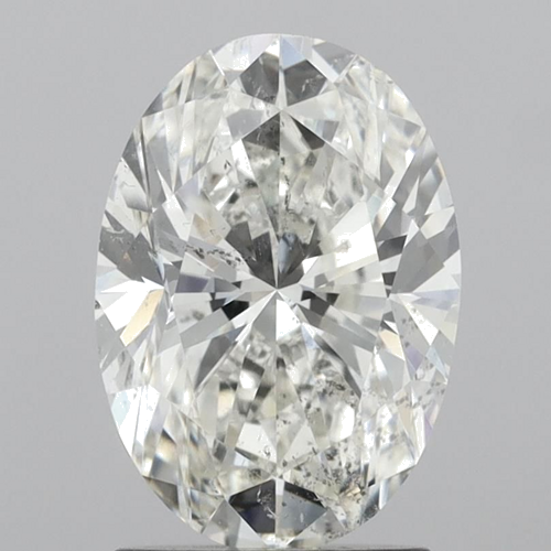 2.05 carat J-SI2 Natūralus Oval Deimantas (1)