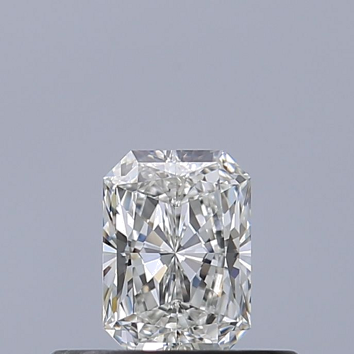 0.33 carat G-VVS2 Natūralus Radiant Deimantas (1)