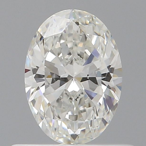 0.5 carat G-VS2 Natūralus Oval Deimantas (1)