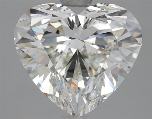 3.15 carat I-VS1 Natūralus Heart Deimantas (1)