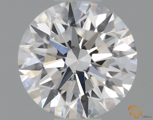 0.51 carat F-VS1 Excellent cut Natūralus Round Deimantas (1)
