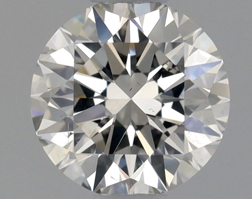 0.61 carat I-SI1 Excellent cut Natūralus Round Deimantas (1)