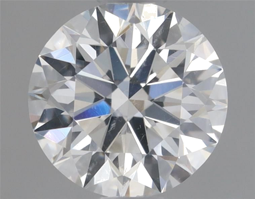 0.46 carat F-SI1 Excellent cut Natūralus Round Deimantas (1)