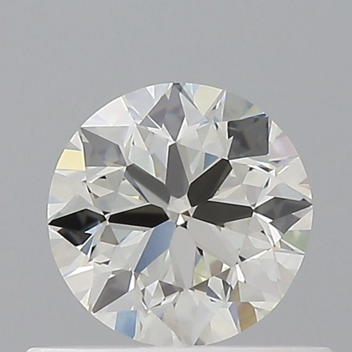 0.5 carat K-VVS2 Very Good cut Natūralus Round Deimantas (1)