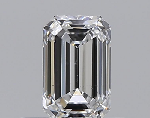 0.41 carat E-SI1 Natūralus Emerald Deimantas (1)