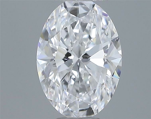 0.7 carat D-VS1 Natūralus Oval Deimantas (1)