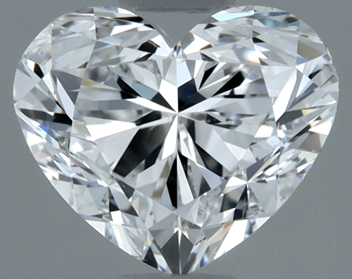 1.31 carat D-SI1 Natūralus Heart Deimantas (1)