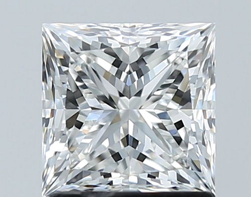 1.51 carat G-VVS2 Natūralus Princess Deimantas (1)