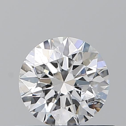 0.54 carat E-SI2 Excellent cut Natūralus Round Deimantas (1)