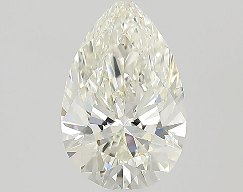0.65 carat K-VVS1 Natūralus Pear Deimantas (1)