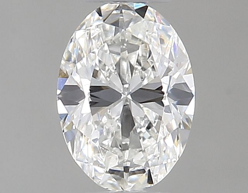 0.27 carat G-VVS2 Natūralus Oval Deimantas (1)