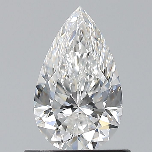 0.7 carat F-VS1 Natūralus Pear Deimantas (1)