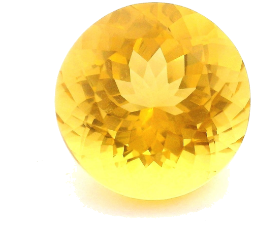 5.38 carat YELLOW Round Heliodor (1)