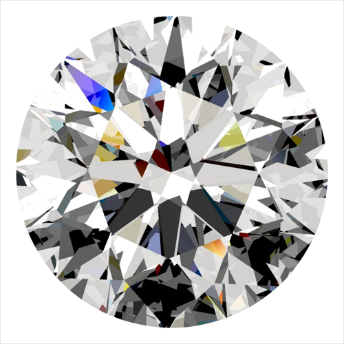 0.34 carat D-VS1 Excellent cut Natūralus Round Deimantas (1)