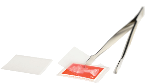 Clear pockets for one post stamp 50 pieces (2)