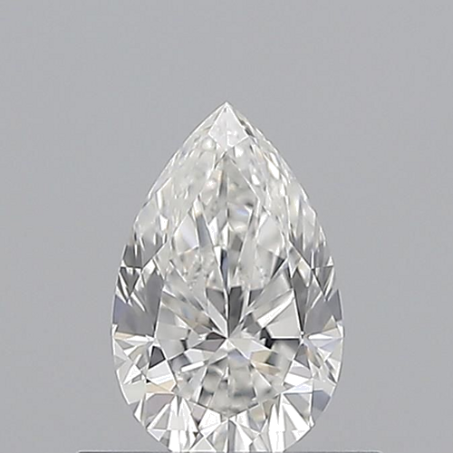 0.54 carat F-VS2 Natūralus Pear Deimantas (1)