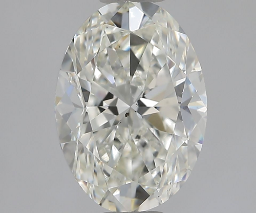 1.51 carat I-SI1 Natūralus Oval Deimantas (1)