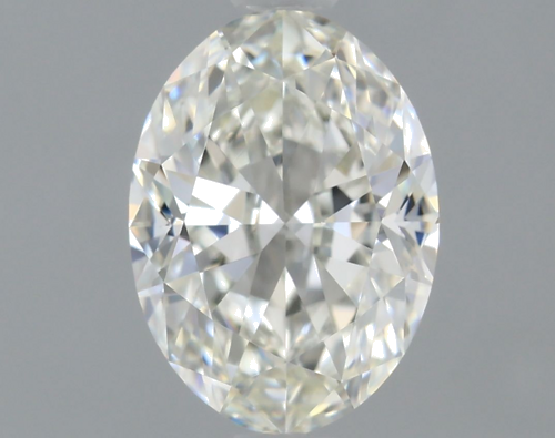 0.5 carat I-VVS1 Natūralus Oval Deimantas (1)