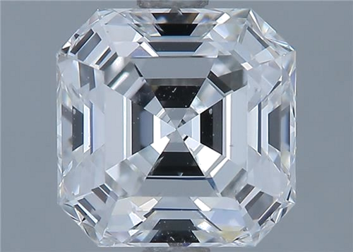 2.05 carat E-SI1 Natūralus Asscher Deimantas (1)