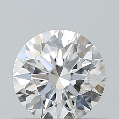 0.53 carat E-VVS2 Excellent cut Natūralus Round Deimantas (1)