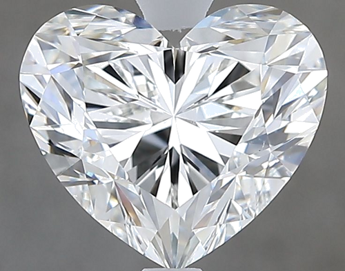 2.2 carat G-VS2 Natūralus Heart Deimantas (1)