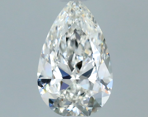 0.61 carat G-VS2 Natūralus Pear Deimantas (1)