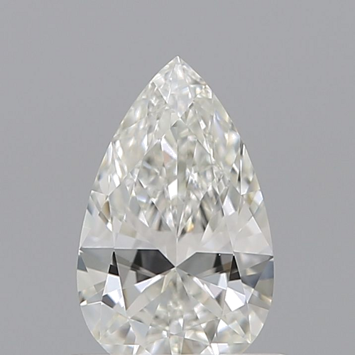 0.54 carat H-VS2 Natūralus Pear Deimantas (1)