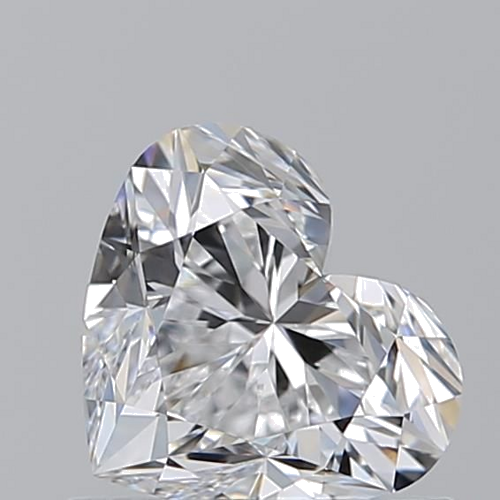 0.7 carat D-VS1 Natūralus Heart Deimantas (1)