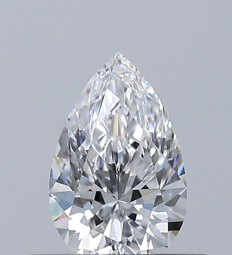 0.35 carat E-VVS1 Natūralus Pear Deimantas (1)