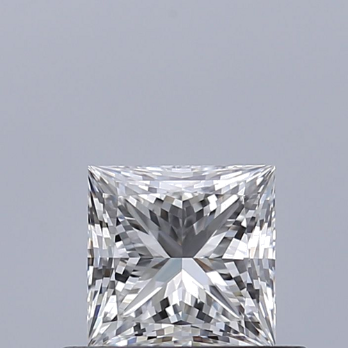 0.5 carat F-VVS1 Natūralus Princess Deimantas (1)